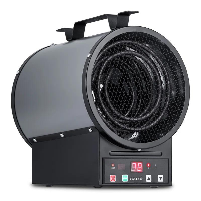Newair Newair Freestanding or Ceiling/Wall Mounted 4800W Electric Garage Heater 240v, 500 sq. ft. with Remote Control