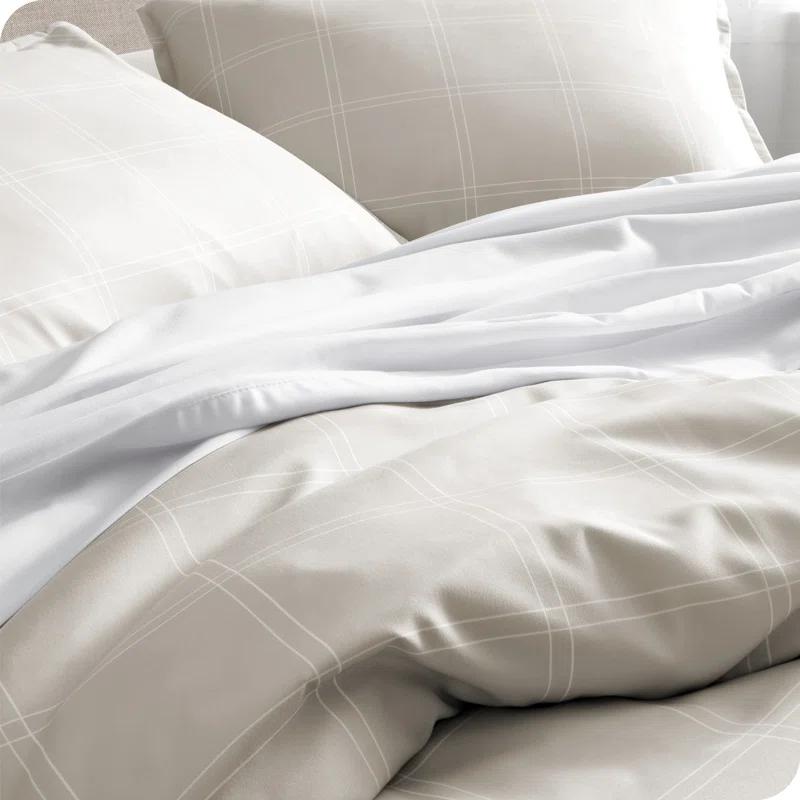 Bare Home Premium Microfiber Duvet Cover and Sham Set