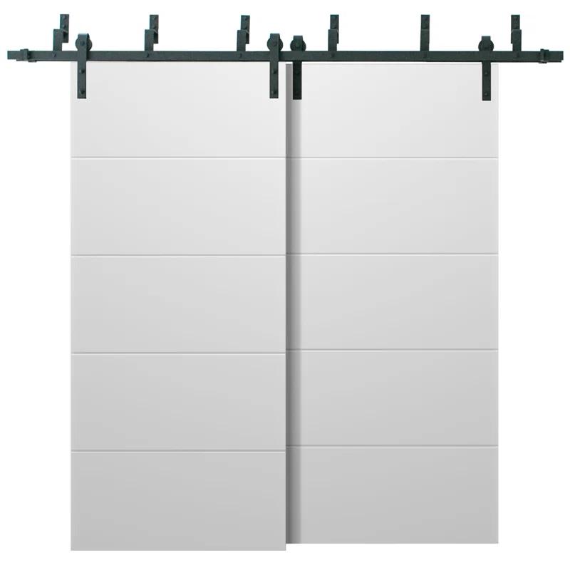 SARTODOORS Planum Flush Wood Barn Doors