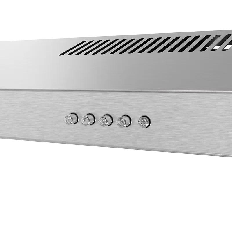 Streamline Bath Streamline Carmine 30" 80 Cubic Feet Per Minute Ducted Under Cabinet Range Hood with Mesh Filter and Light Included