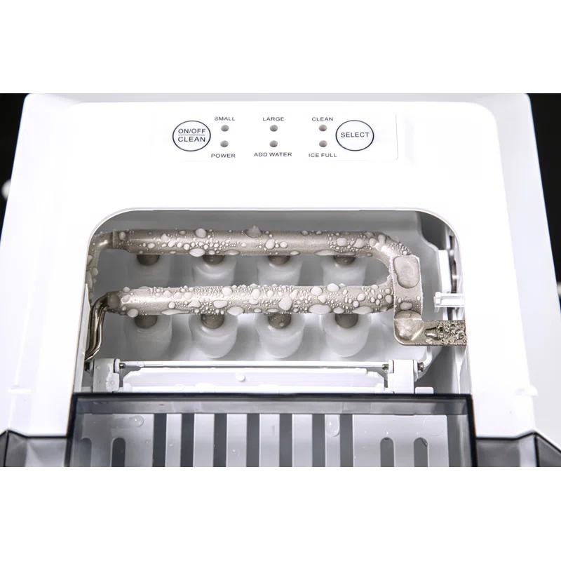 THERMOSTAR Thermostar 26-Pound Automatic Self-Cleaning Portable Countertop Ice Maker Machine With Handle