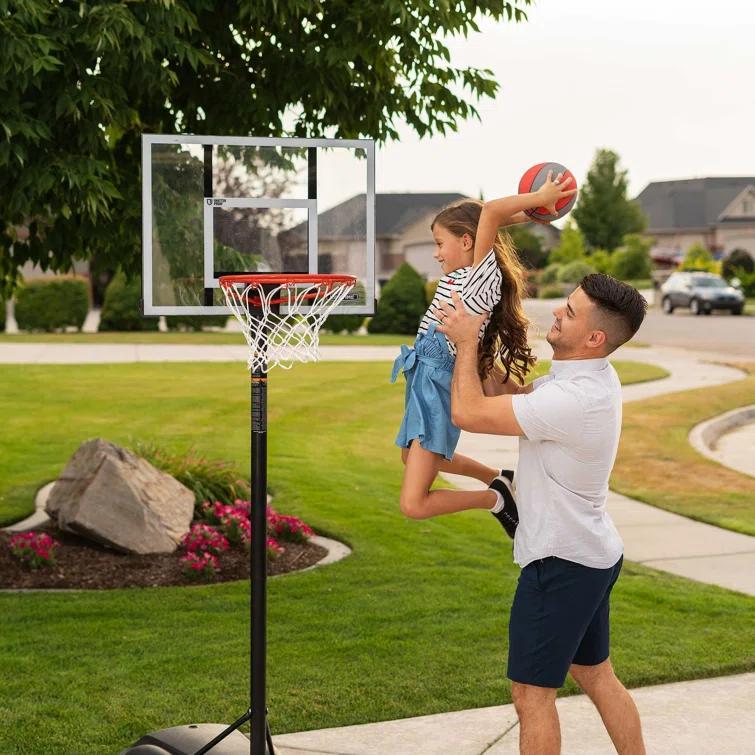 Lifetime Lifetime Height Adjustable Portable Basketball Hoop (30" Polycarbonate Backboard)