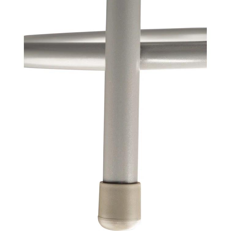 National Public Seating Heavy Duty Steel Stool With Backrest