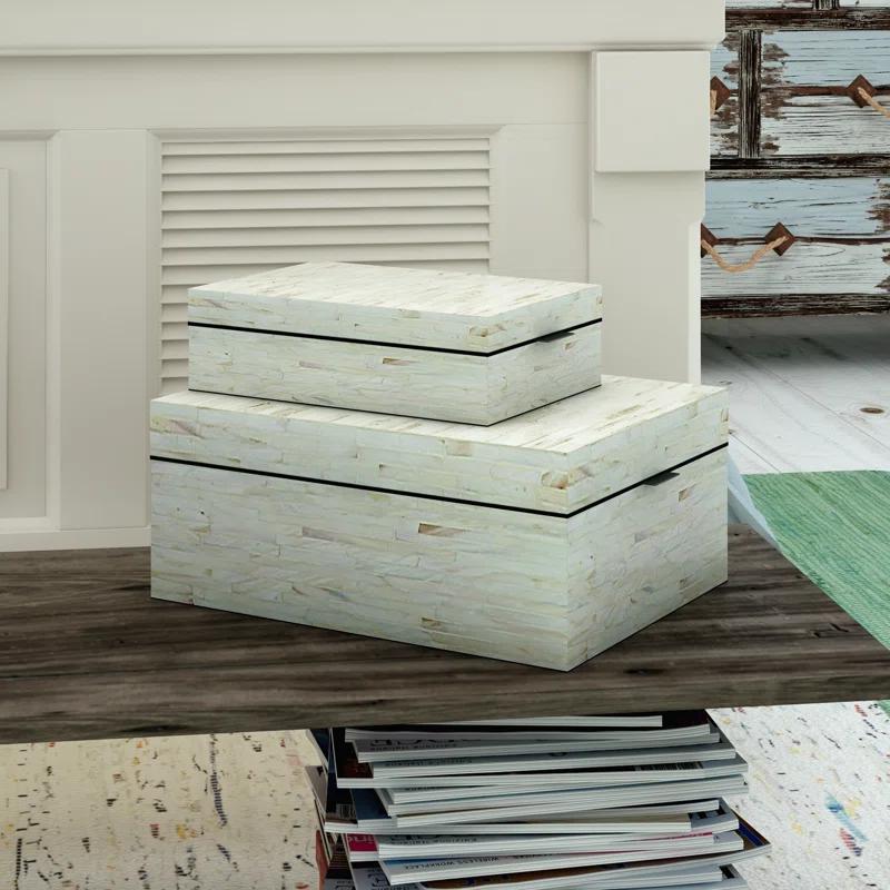 2 - Piece Handmade Decorative Box