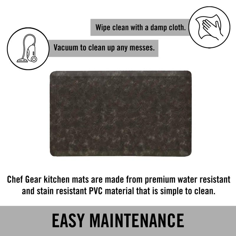 Chef Gear Embossed Soothing Comfort Anti-Fatigue Mat