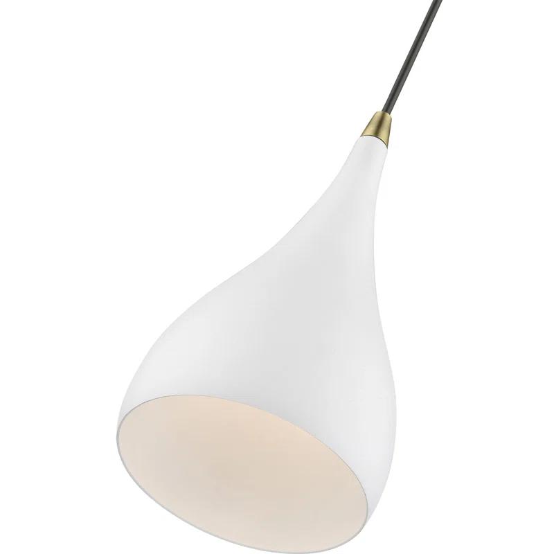 Schultz Single Light Metal Dimmable Pendant