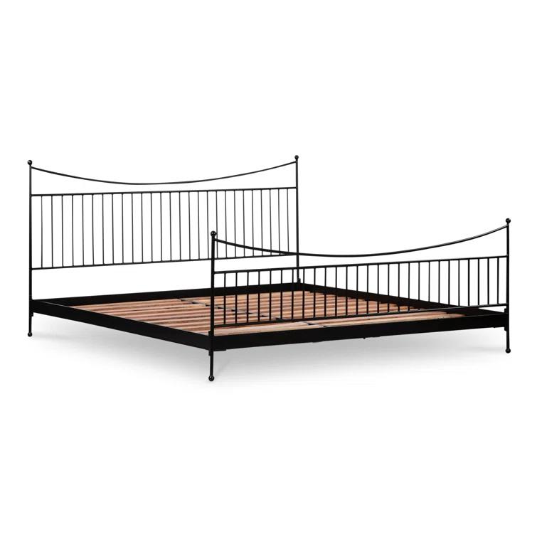 Sylvie Platform Bed - Black / King