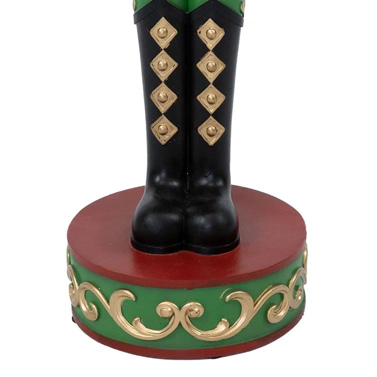 The Holiday Aisle® Kristoff the Christmas Nutcracker Soldier - 2 Statues - 29" (Set of 2)