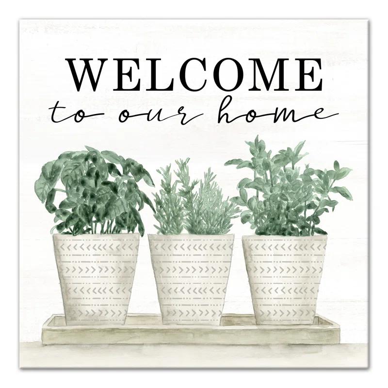 " Welcome To Our Home "
