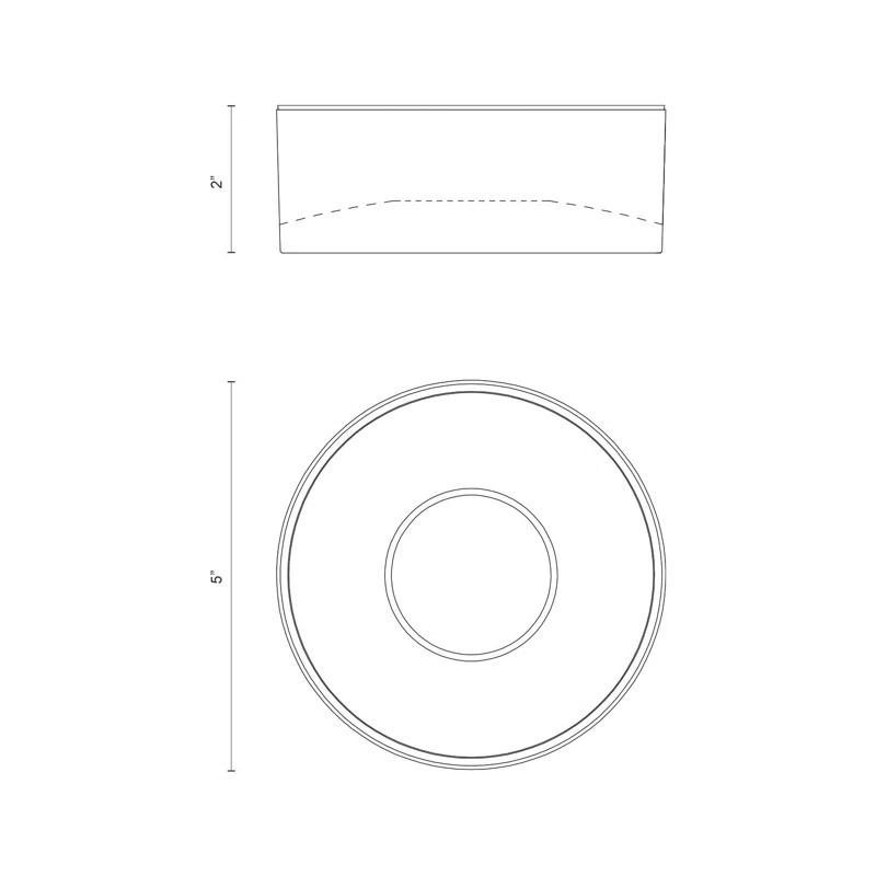 Kuzco Lighting Trenton LED Flush Mount