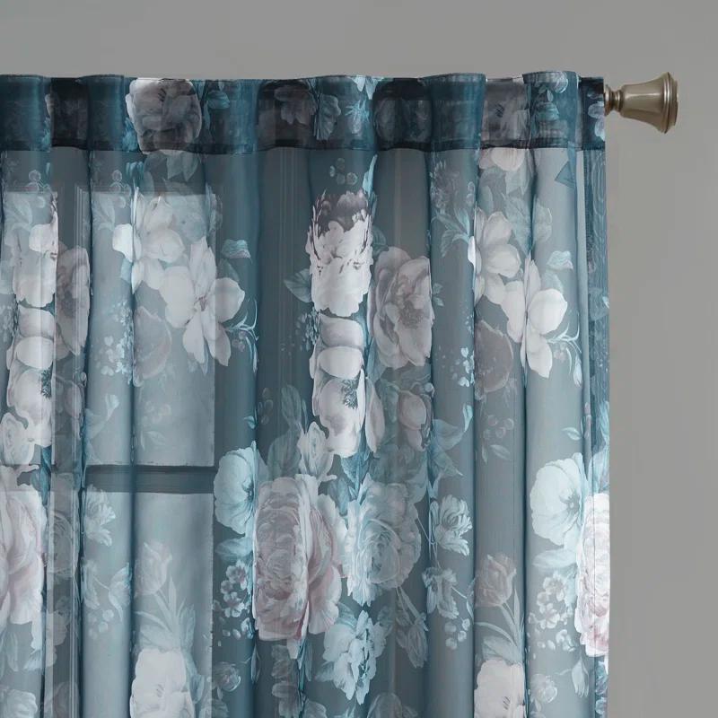 Madison Park Simone Marcus Sheer Curtain Panel