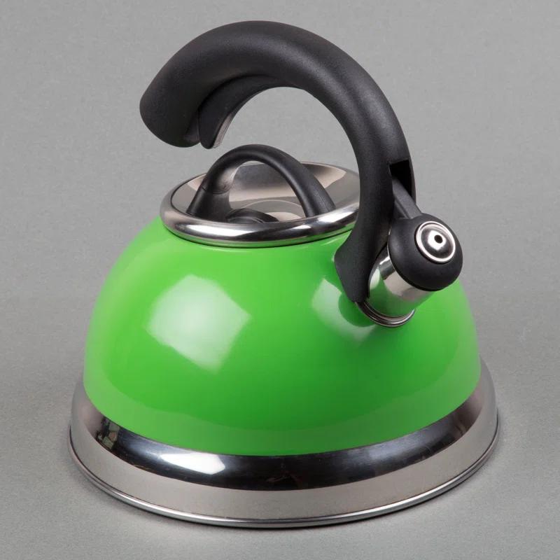 Creative Home Creative Home 2.6 Quarts Stainless Steel Whistling Stovetop Tea Kettle