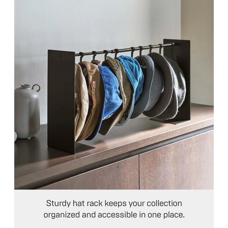 Yamazaki Home Yamazaki Home Hat Hanging Organizer, Steel, Holds 5.5 Lbs, Adjustable