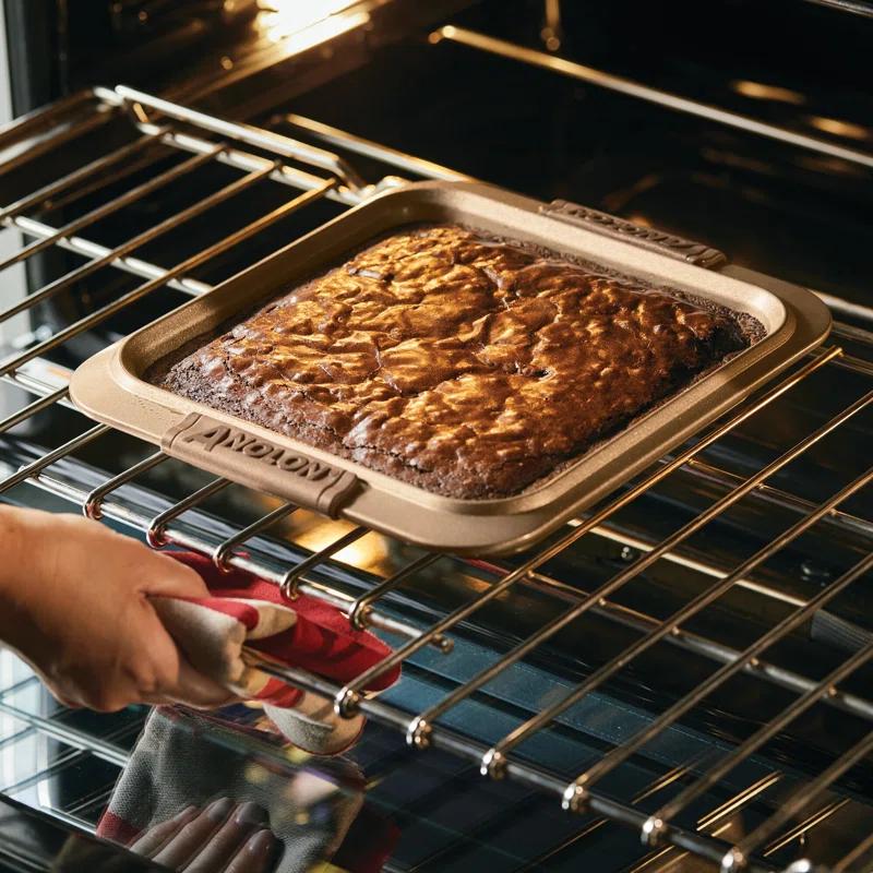 Anolon Advanced Nonstick Bakeware / Baking Set with Silicone Grips