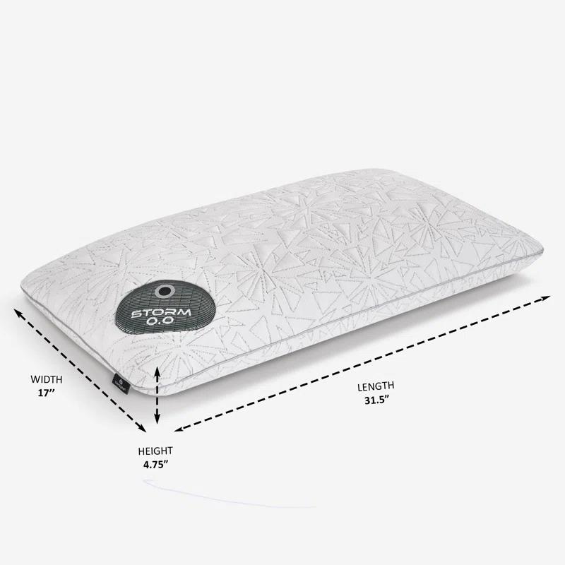 Bedgear Bedgear Storm King Performance Cooling Pillow - Medium Firm Bed Pillow for All Sleep Positions