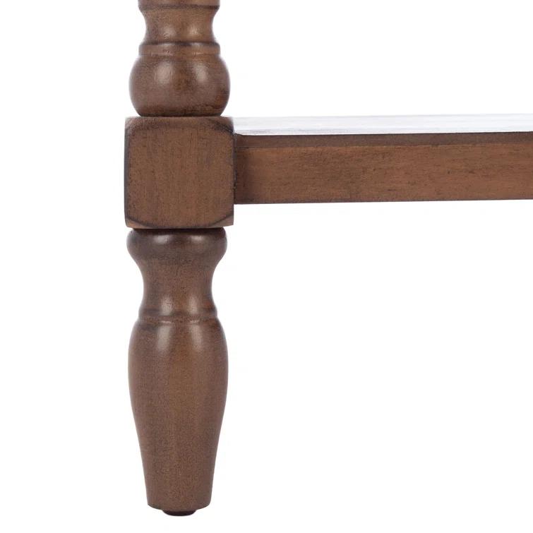 Dakota Fields Solid Wood Top End Table with Storage
