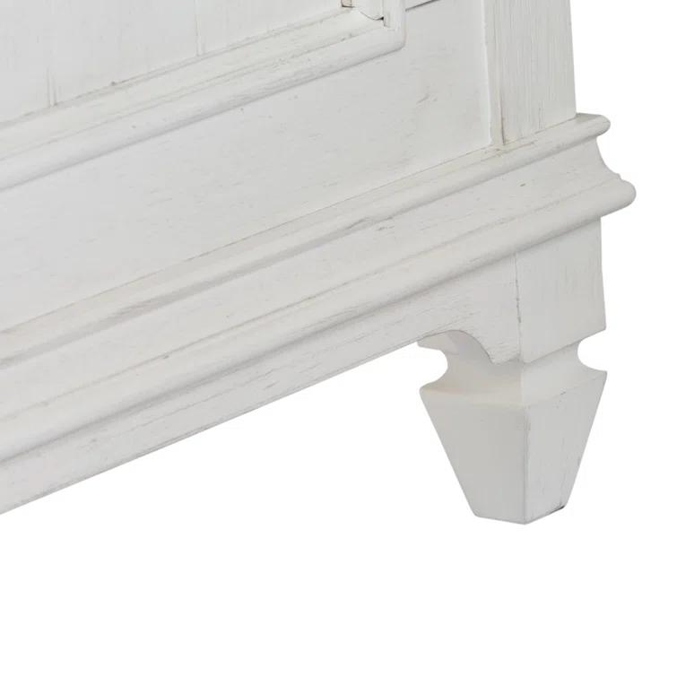 Laurel Foundry Modern Farmhouse® Colburn Queen Panel Bed w/ Dresser & Mirror, Chest, Nightstand Bedroom Set