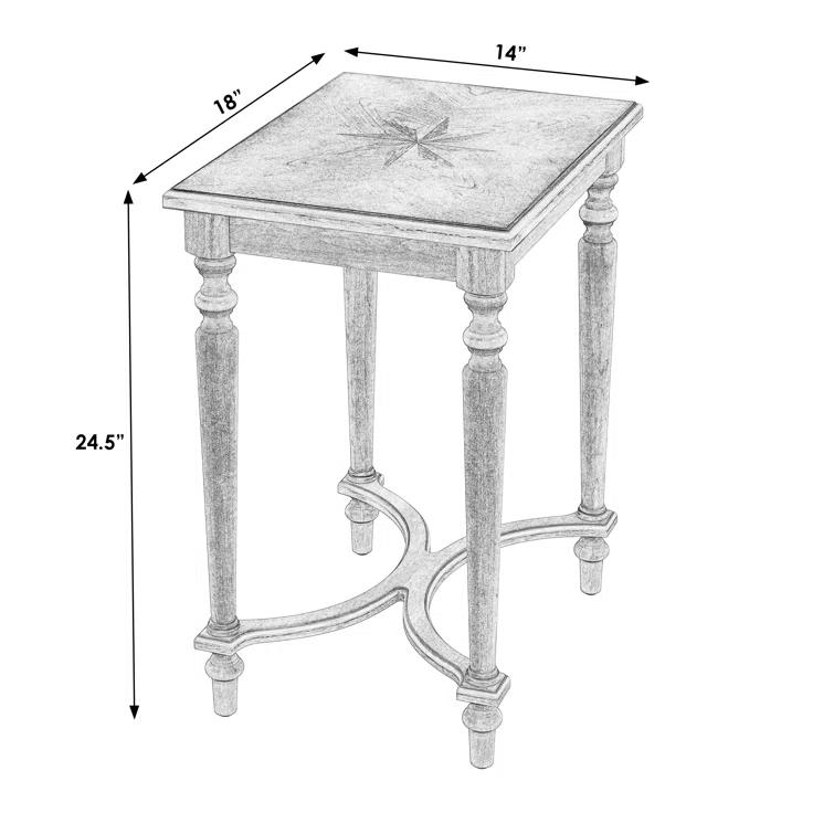Butler Specialty Traditional Accent Table In Plantation Cherry