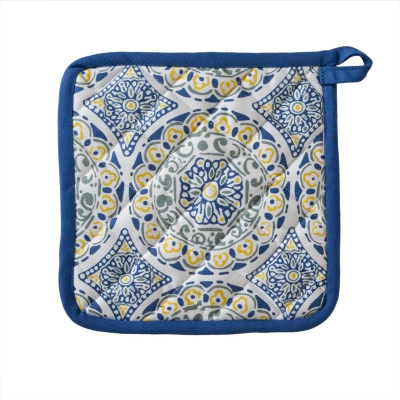 SKL Home Cotton Potholder & Oven Mitt Set