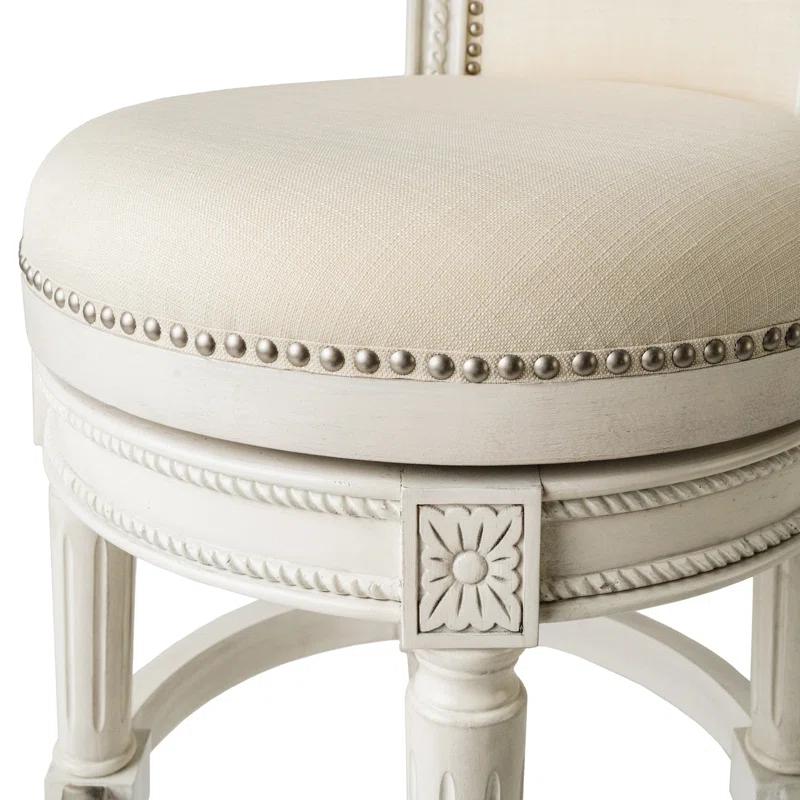 Maven Lane Maven Lane Pullman Stool with Fabric Upholstery