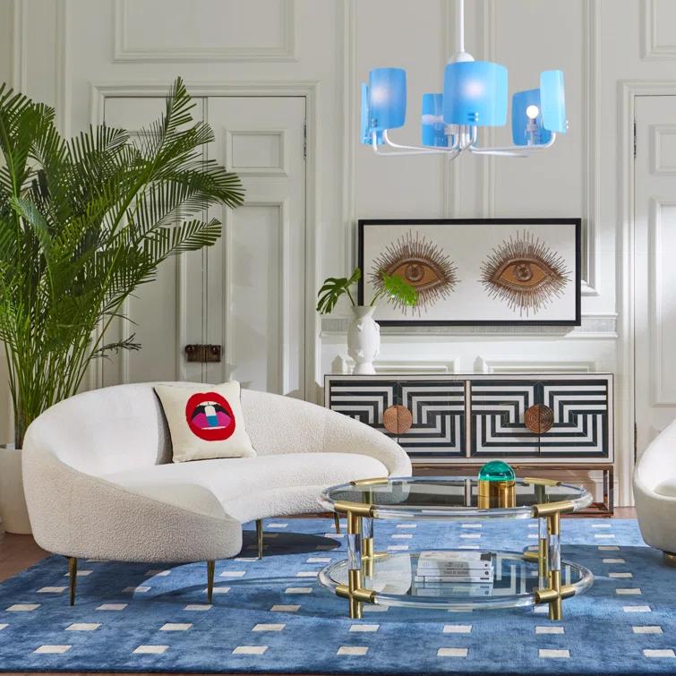 Jonathan Adler Jacques Round Coffee Table