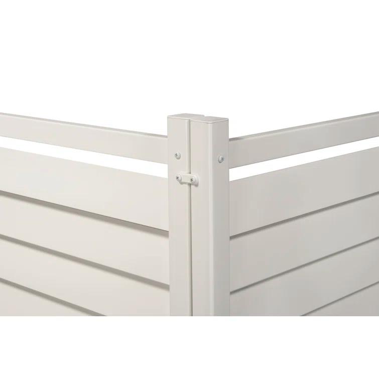 Enclo 44in H x 36in W (2 Panels) No Dig Enclo Waverly Vinyl Privacy Screen, Outdoor Privacy Screen Panels, Trash Can Enclosure, Air Conditioner & Pool Equipment Enclosure