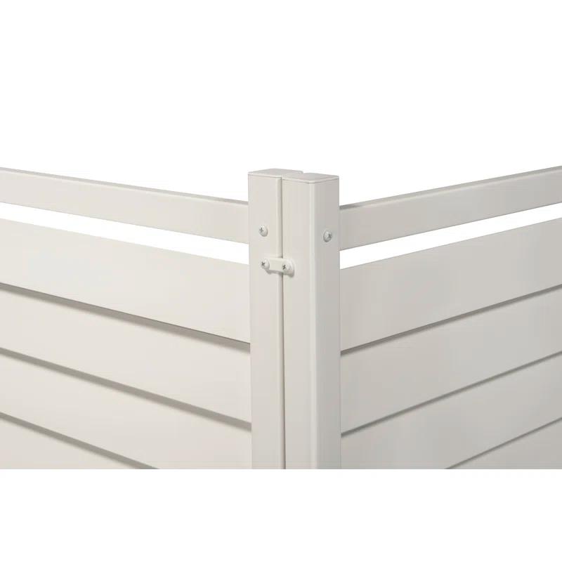 Enclo 44in H x 36in W (2 Panels) No Dig Enclo Waverly Vinyl Privacy Screen, Outdoor Privacy Screen Panels, Trash Can Enclosure, Air Conditioner & Pool Equipment Enclosure