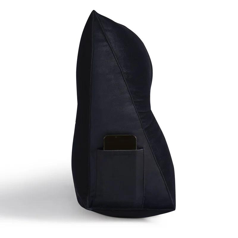 Sweet Home Collection Bed Wedge And Gap Filler Pillow For Headboard With Side Pockets By Sweet Home Collection