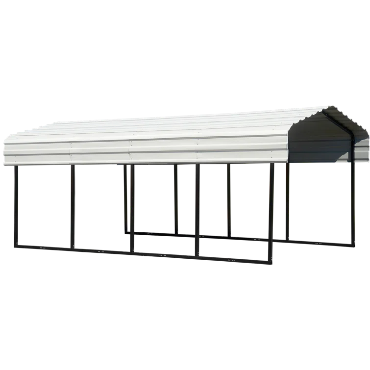 Arrow Arrow Galvanized Steel Carport