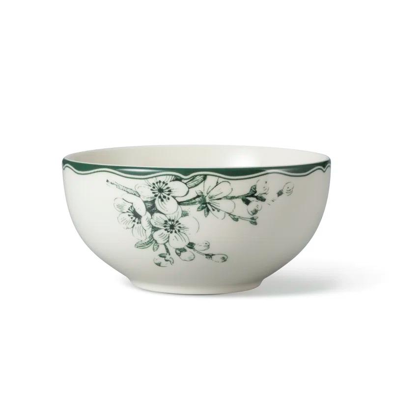 222 Fifth 222 Fifth Brittany 12-Piece Porcelain Dinnerware Set - Service For 4, Plate & Bowl Set