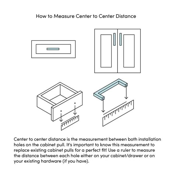CKP Linear 3" Center to Center Bar Pull