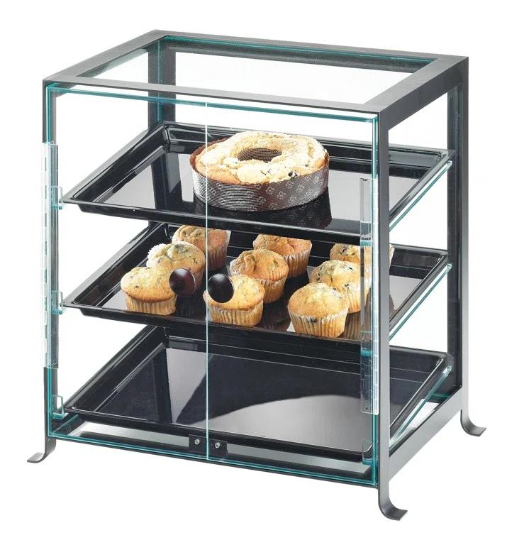Cal-Mil Soho Three Tier Display Case with Rear Doors