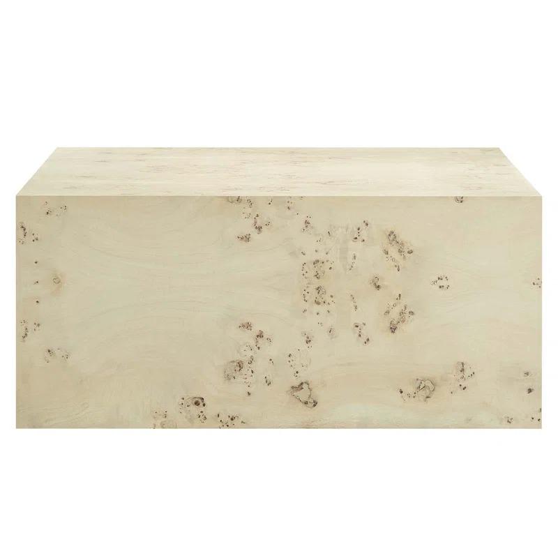 Modway Modway Cosmos 36" Square Burl Wood Coffee Table