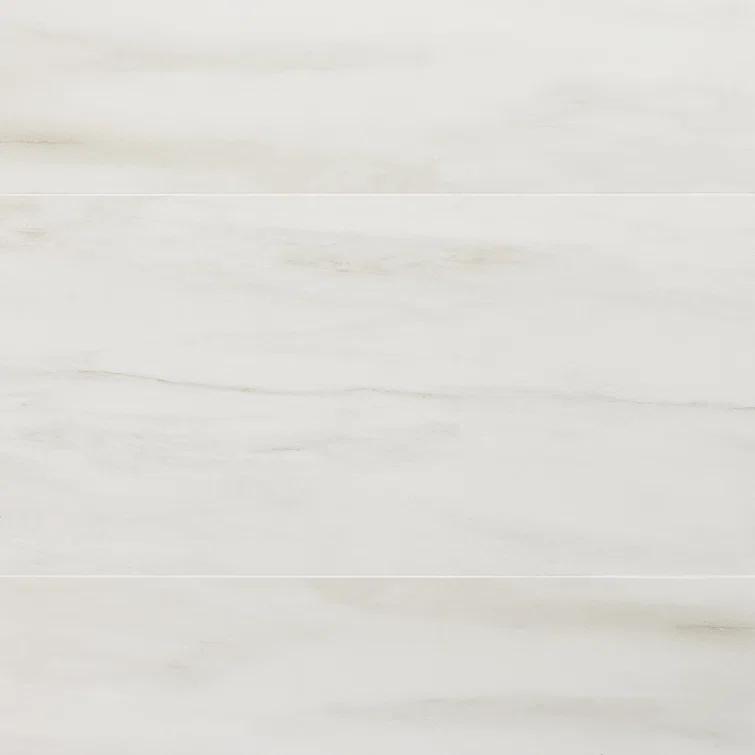 Bond Tile Saroshi 11.81 in. x 23.62 in. Matte Marble Look Porcelain Floor and Wall Tile (9.68 Sq. Ft. / Case)