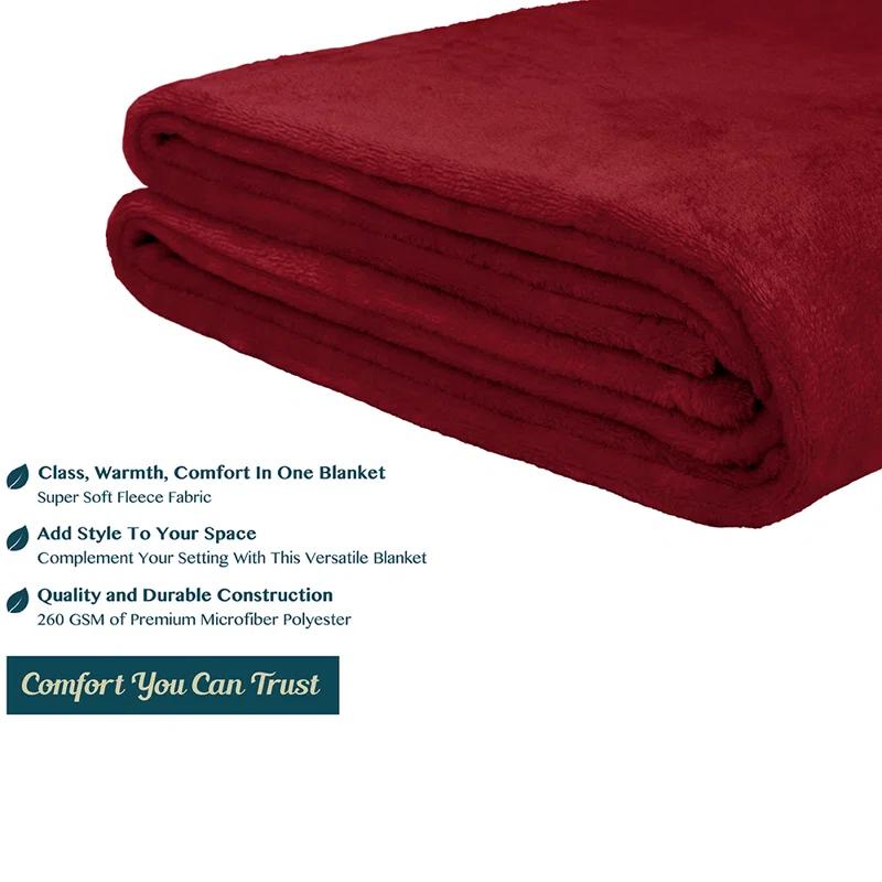 Pavilia Hand Woven Throw Blanket