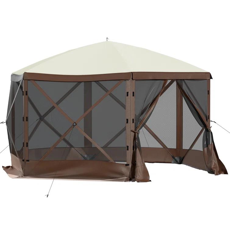 VEVOR Pop-up Camping Gazebo Screen Tent