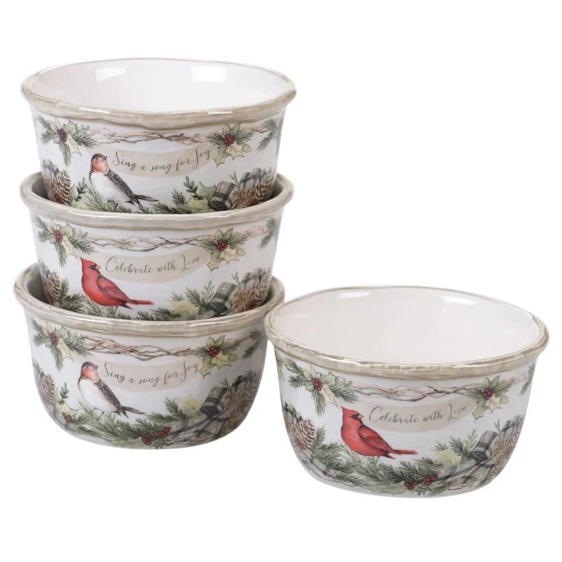 Certified International Certified International Holly And Ivy 16Pc Dinnerware Set
