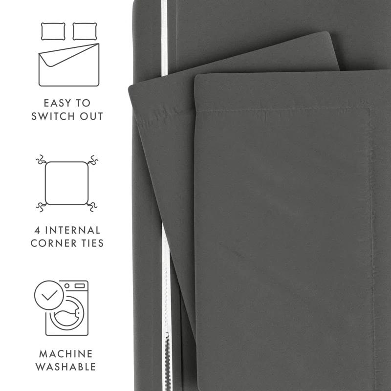 Super Soft Microfiber Duvet Cover Set