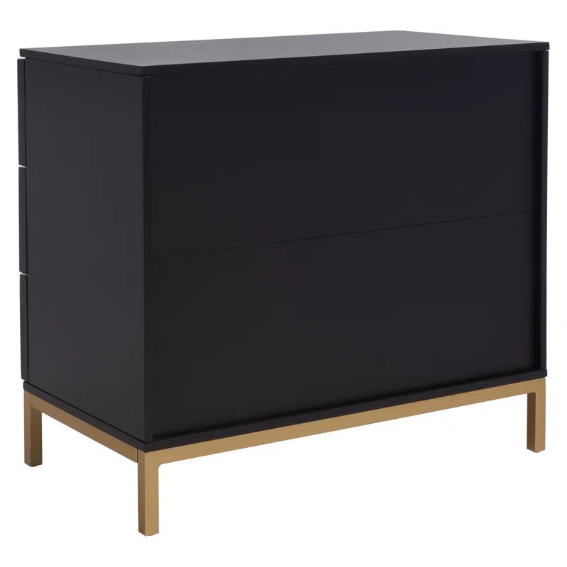 Sand & Stable™ Prudhoe 34'' W 3 - Drawer Dresser