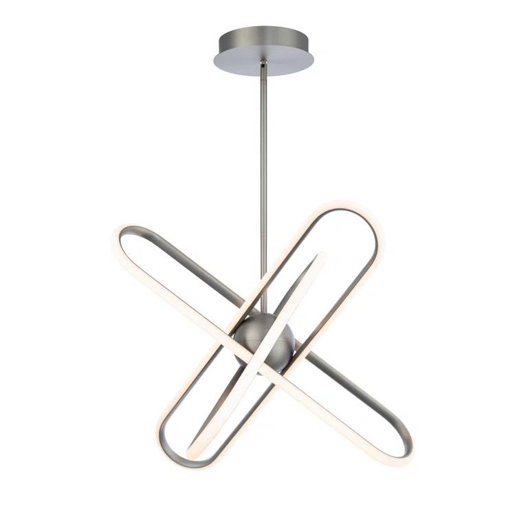 Valerius 3 - Light Dimmable LED Geometric Chandelier