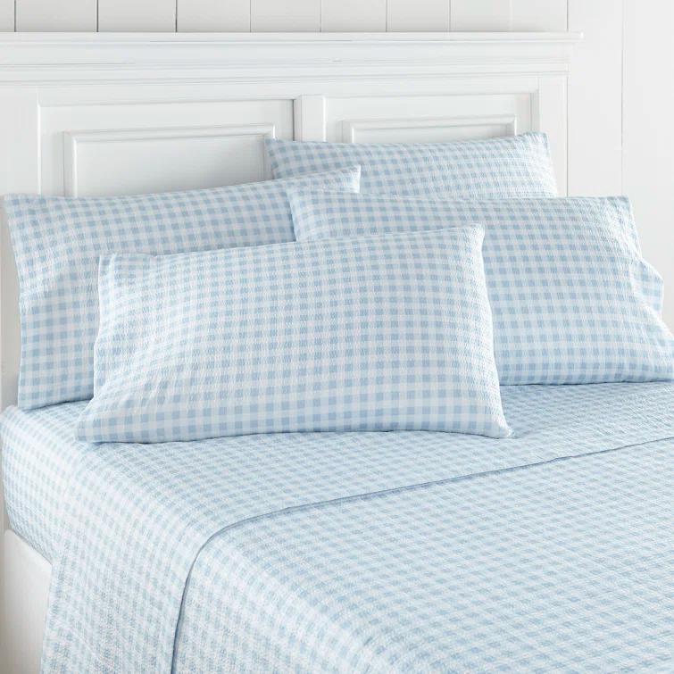 Shavel Home Products Seersucker Sheet Set