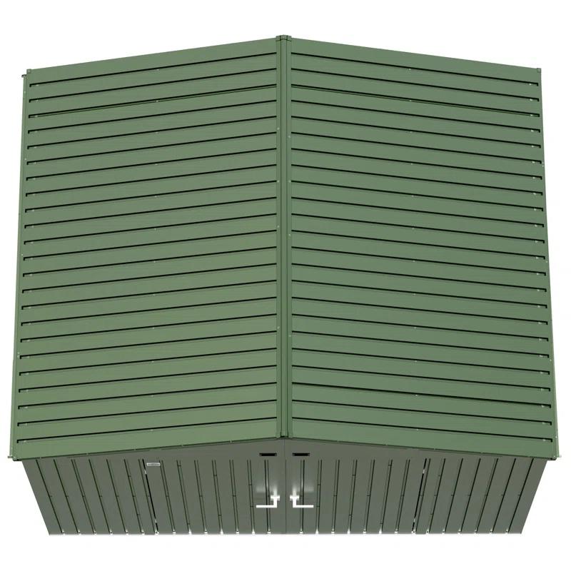 Scotts Lawn Care Storage Shed, 10x8, Green