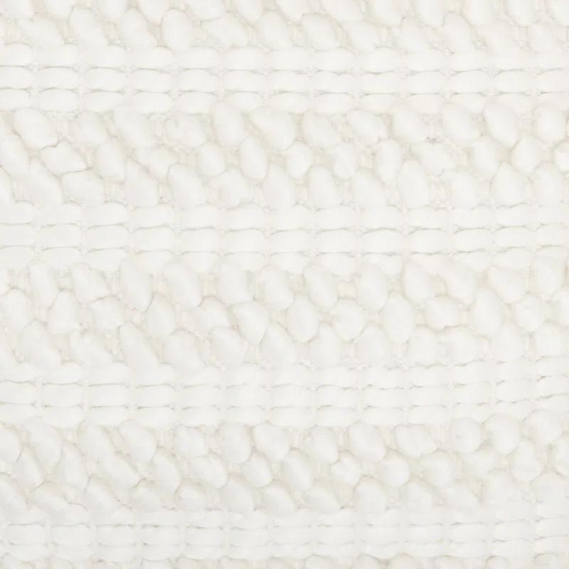 Mina Victory Striped Throw Pillow With Texture