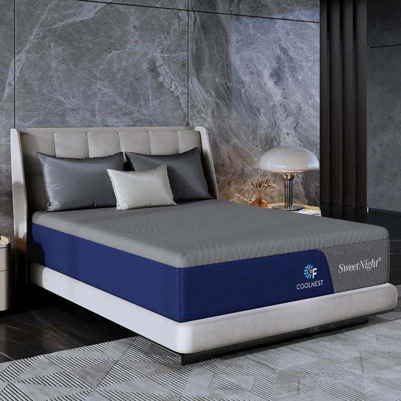 Sweet Medium Coolnest Gel Memory Foam Mattress With CertiPUR-US and ACA Certified