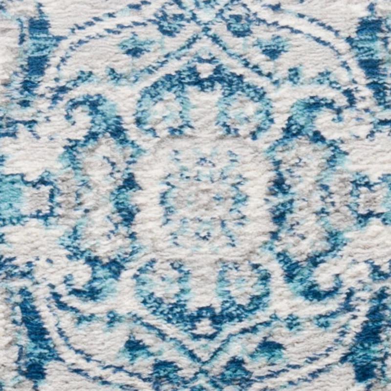 Kelly Clarkson Home Camila Light Gray/Blue Oriental Rug