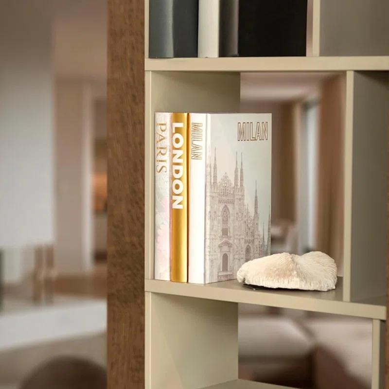 Latitude Run® Decorative Books for Home - Shelf Decor Accents - Set of 3