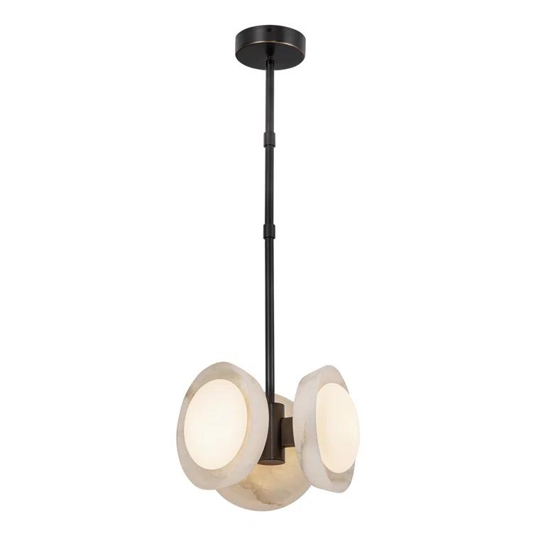 Alora Lighting Alonso 3 - Light Unique/Statement Pendant