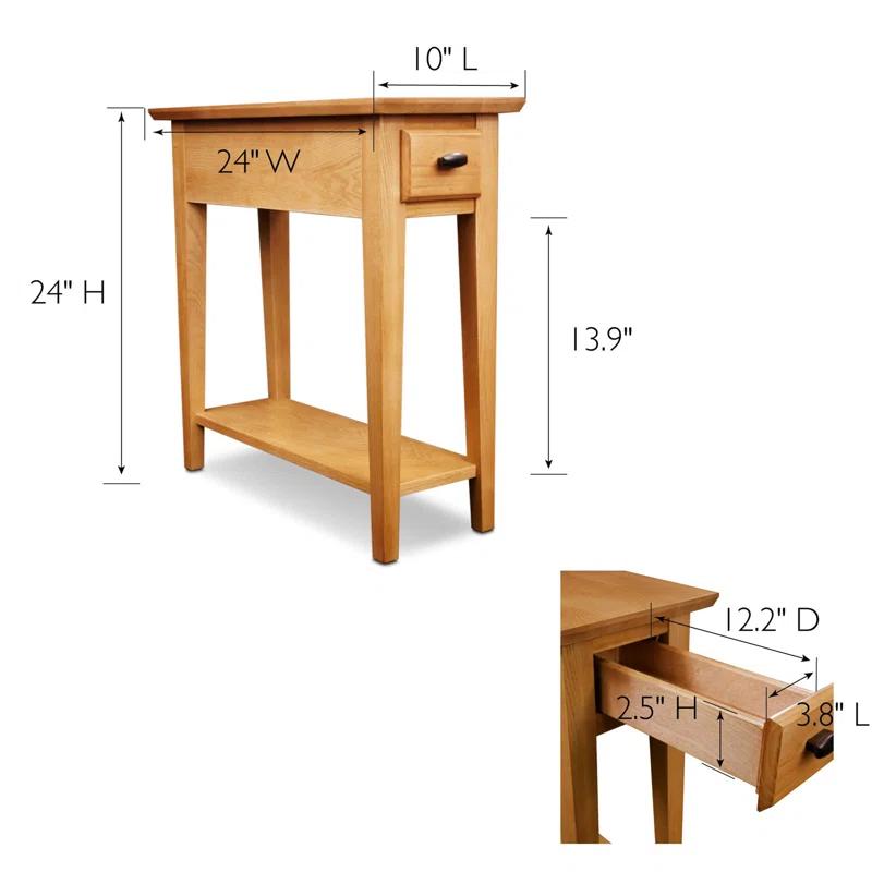 BATH End Table with Storage