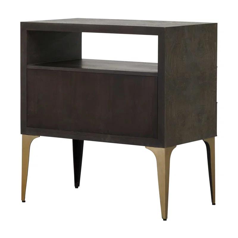 Gabby Westville 30'' W Solid Wood Nightstand