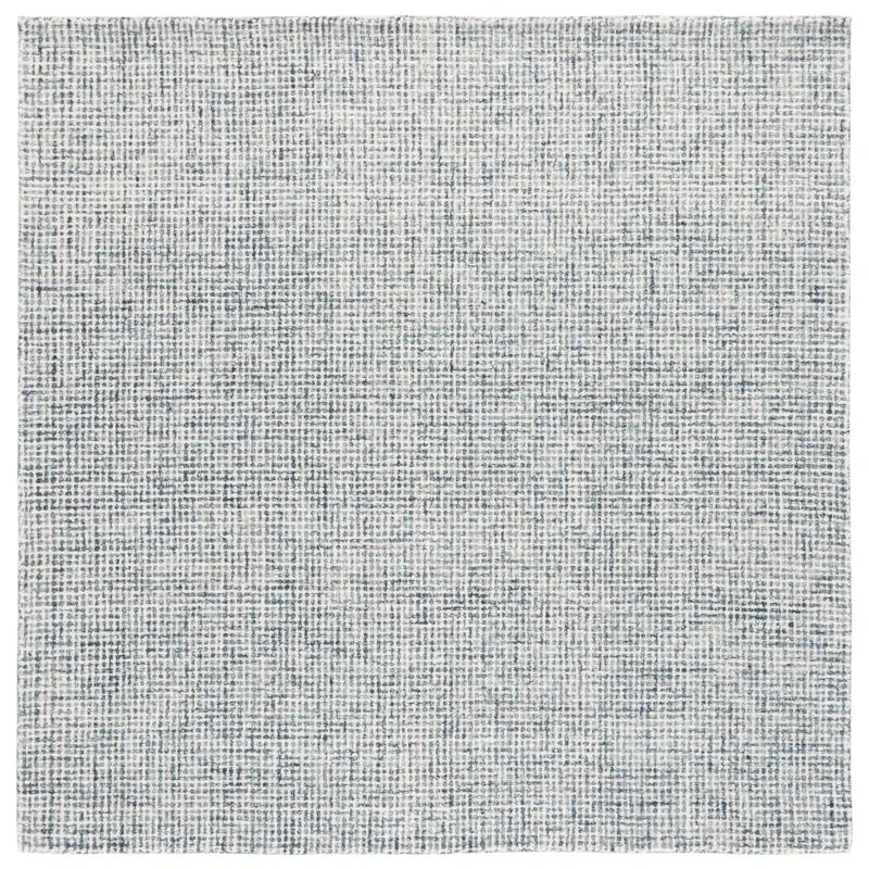 Martha Stewart Rugs Martha Stewart Hand Tufted Wool Cotton Rug in Ivory/Blue
